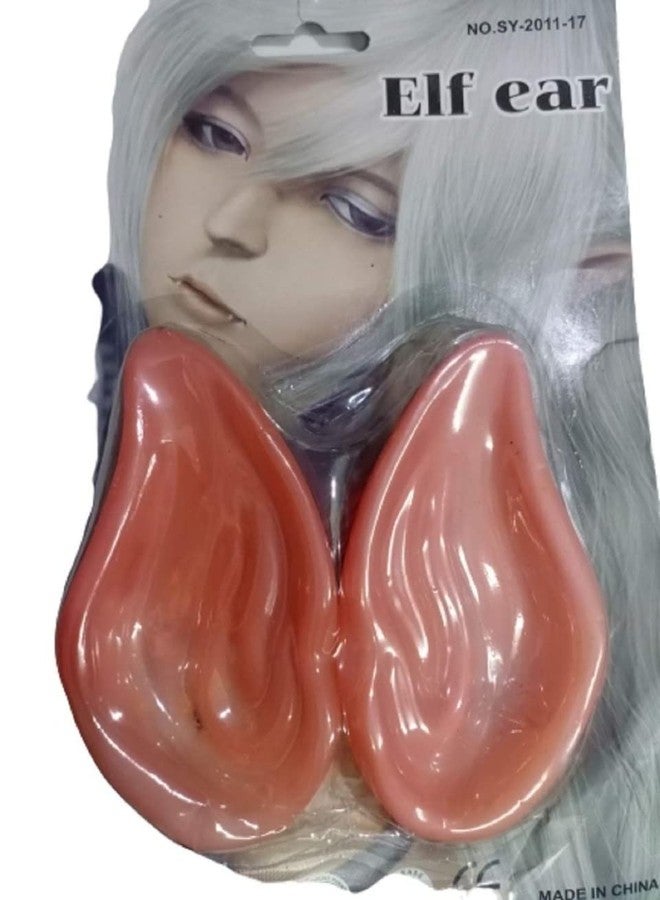 آذان كانابي المطاطية على شكل قزم أو جوكر، دعامة لحفلات الهالوين ذات الطابع المرعب، إكسسوارات تنكرية.